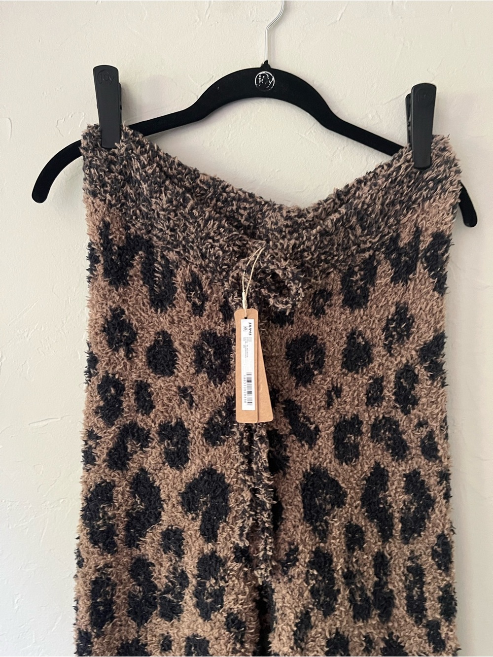 🐆SKIMS COZY KNIT LEOPARD PANTS S/M - Picture 5 of 6
